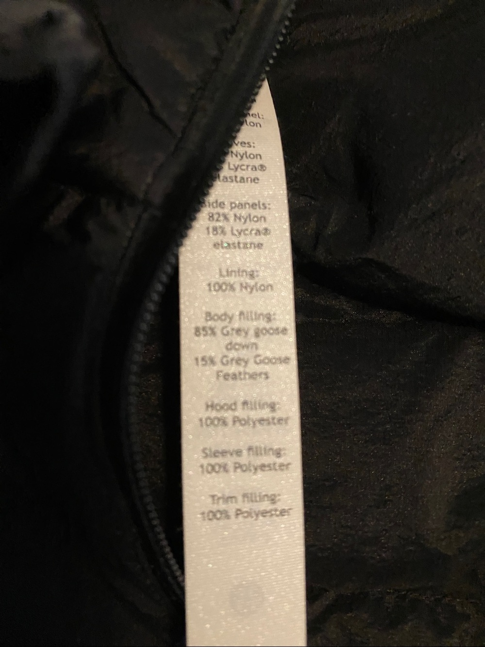 lululemon athletica Black Hooded down quilted Jacket - Picture 12 of 13